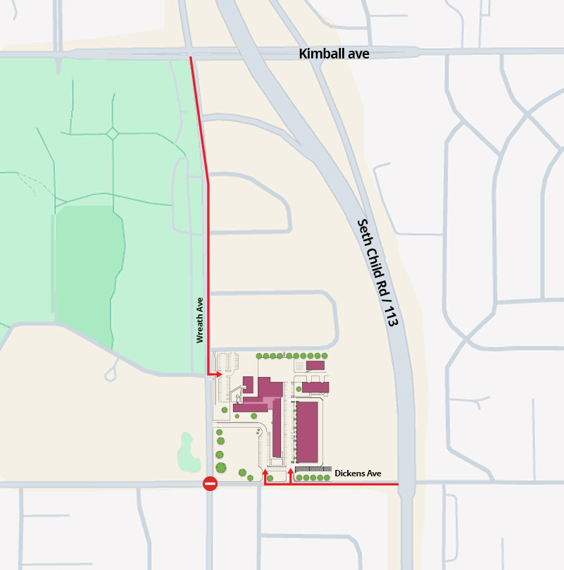 Ribbon Cutting Construction Map