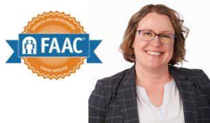 Laura Weiss-Cook Earns Nationally Recognized Financial Aid Administrator Certification